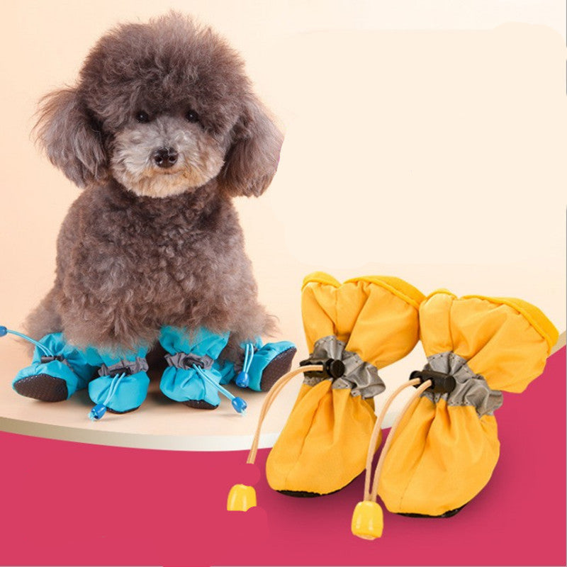 Non-Slip Waterproof Dog Boots (Set of 4)