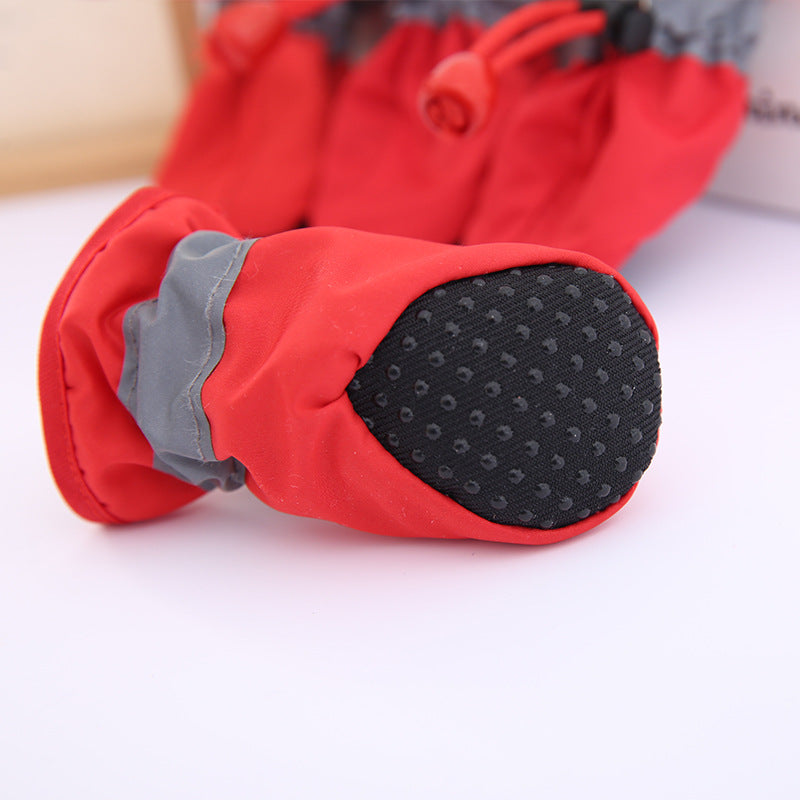 Non-Slip Waterproof Dog Boots (Set of 4)
