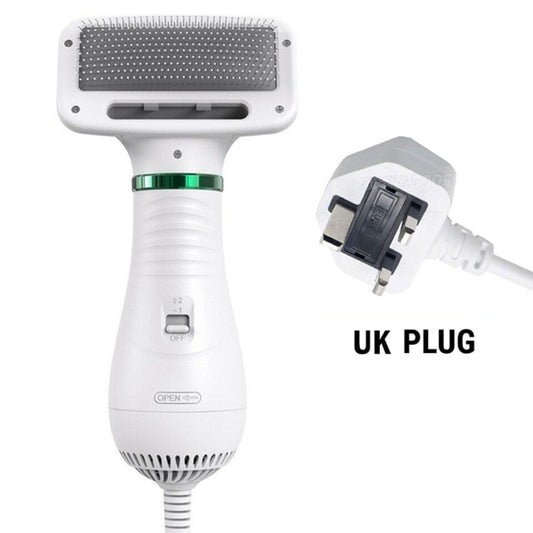2-in-1 Dog Hair Dryer & Grooming Brush